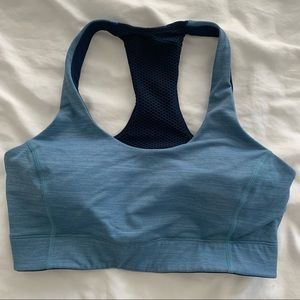 Outdoor Voices blue Doing Things bra size small